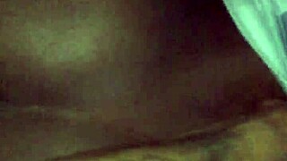 Young ebony beauty feels intense pleasure with monster cock