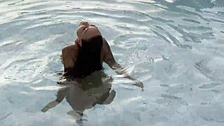 I Enjoy Monika Fox's Blowjob by the Pool