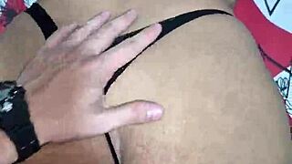 American girlfriend with huge tits sucks cock and acts as your whore