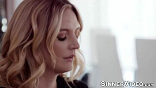 lustful athena faris gets pounded hard by her horny stepbro lucas frost in doggystyle.