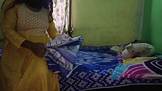 indian hot bhabi fucking dever in doggy style, so sexy 😍