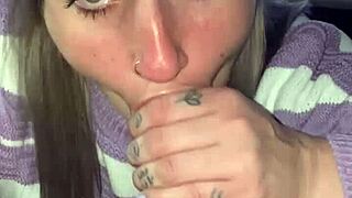 i love deepthroating black cock for all the cum