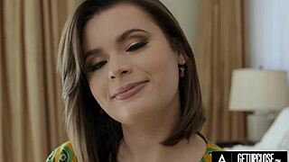 Natural beauty dharma jones and mike mancini share intimate moments