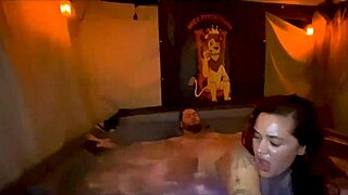 quickie in the jacuzzi with santana red from wca productions