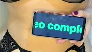 Redhead rides hard with round ass on big black cock