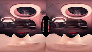 Foursome fuck in space!