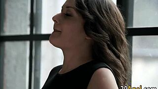 The european babe enjoys anal assfucking with handjob