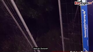 slender mature redhead german woman in public pov sex meeting