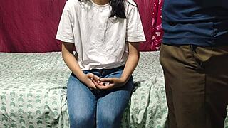 hot horny and sexy step sister fucked hard by step brother at home