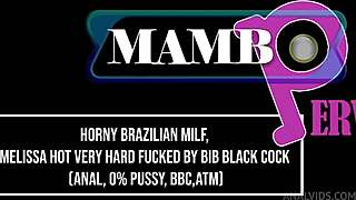 Melissa's Horny Anal Fuck By Big Black Cock