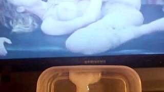 she indulges in some self-pleasure