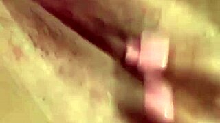 Thick girl masturbates for step-daddy