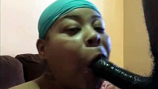 smoked sausage deepthroat and swallow