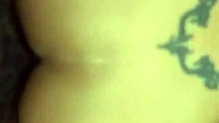 Big black cock makes this pussy creamy interracial