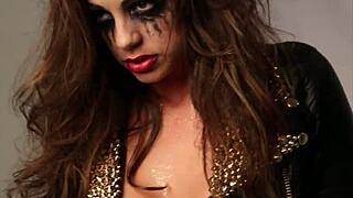 a musical tease during abigail mac's photo shoot