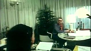 a secretary handles office tasks with audio