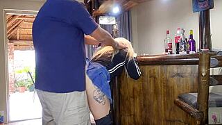 Woman Wil Always Cheat Cute Blonde Lifting Her Skirt For A Quickie