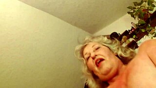 dawnskye1962 sends black satin panties to greg in dirty mature scene