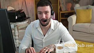 Call Center Weird Fucks Blonde Coed In Doggystyle And Cumshot