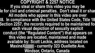 maxine fucks her tight hole