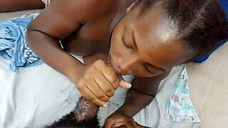 Petite Ebony Girlfriend Jhodez1 Feels Horny For Cumshot