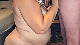 Pregnant Milf Wife Sucking Monster Cock Blowjob