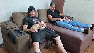 Me and my stepson jerking off together 😏