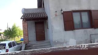 French newcomer eagerly sucks cock in pov blowjob debut