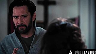 Victoria Voxxx tricks a married man with her monster cock deepthroat skills.