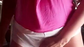 Wet big pussy squirts during intense masturbation