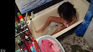 my barely legal step-sister fucks her little 18+ hole hidden camera 😳