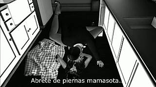 polka dots bouncing around in the kitchen