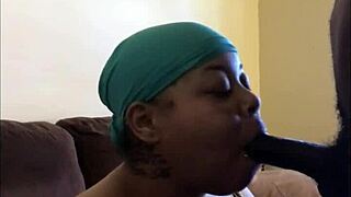 smoked sausage deepthroat and swallow