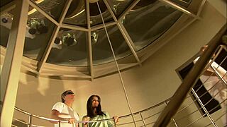 is the brunette slut mom riding your big cock?