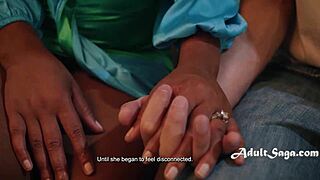 watching my busty ebony wife scissor that asian lady was the best, connie perignon