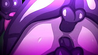 Princess Bubblegum encounters the dark heart in adventure