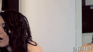 girl gets happy from solo play 😊