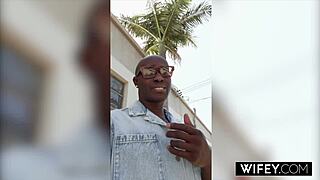 married milf queen mirage takes huge bbc as hubby cheers