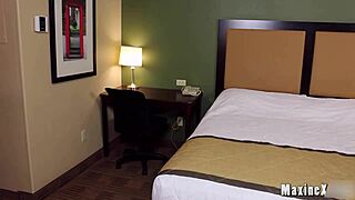 Maxine X as maid gets facialized – join the orgy?