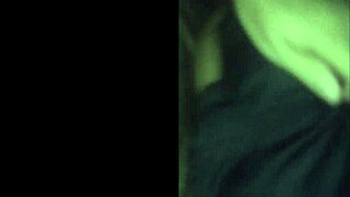 brunette housewife flashes ass in homemade trailer show