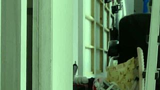 Bossy president offers pussy benefits in group threesome?