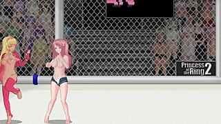 princess vivian fights paris in street wrestling catfight