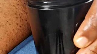 Intense Passion With My New Massive Cock Toy Experience