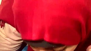 mia niqab's first facial blowjob