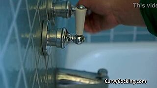 Juicy soccer tits after training session