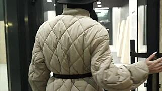 I take control over my neighbor using a strapon toy