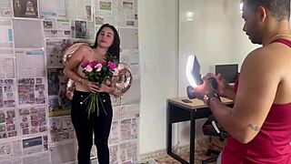 Colombian teen celebrates birthday with photographer fucking 😘