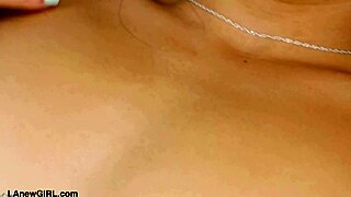 super cute teen shows sexy body on sofa!