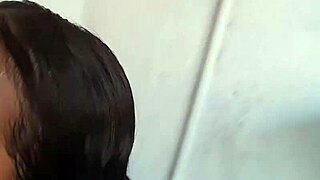 Hot Shower With Sexy Latina Stepsister In Rough Action!