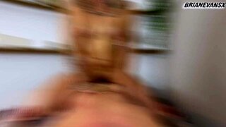 Beautiful Petite Blonde Gives Massage with Happy Ending to Brian Evansx